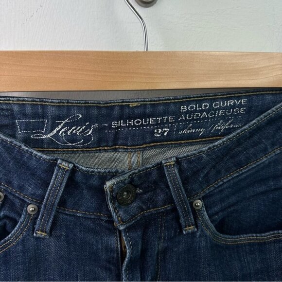 Levi’s Bold Curve Skinny Medium Wash Zip Fly Jeans Size 27 - Picture 6 of 7
